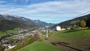 Bau Rohrmoos I Oktober 2024 | © Planai-Hochwurzen Bahnen GmbH/Birgit Walcher